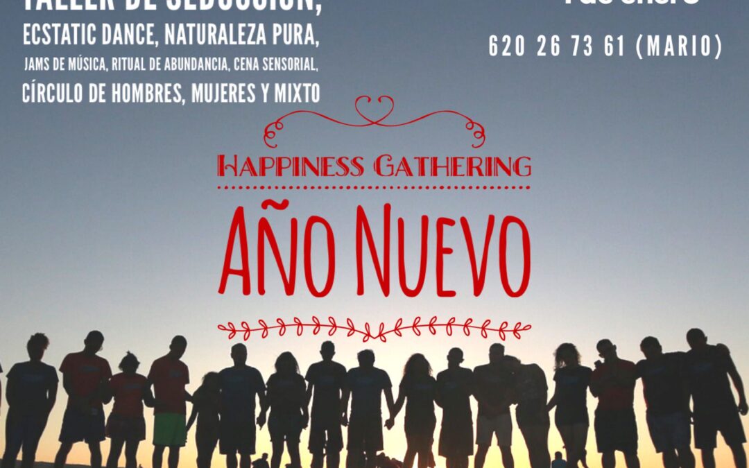 Festival Happiness Año Nuevo 2024. 5ª Edición. Encuentra tu felicidad en compañía.